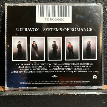 USED CD: Ultravox "Systems Of Romance" CD
