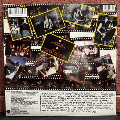 Used Vinyl: Metallica "The $5.98 E.P. - Garage Days Re-Revisited" 12" EP (1987 US Press Allied Plant In Shrink w/ Hype Sticker!)