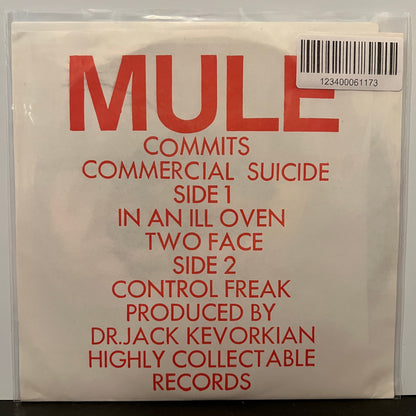 Used Vinyl: Mule "Commits Commercial Suicide" 7" (1992 Press)