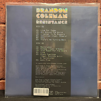 Used Vinyl: Brandon Coleman "Resistance" 2xLP (2018 Press - Sealed)