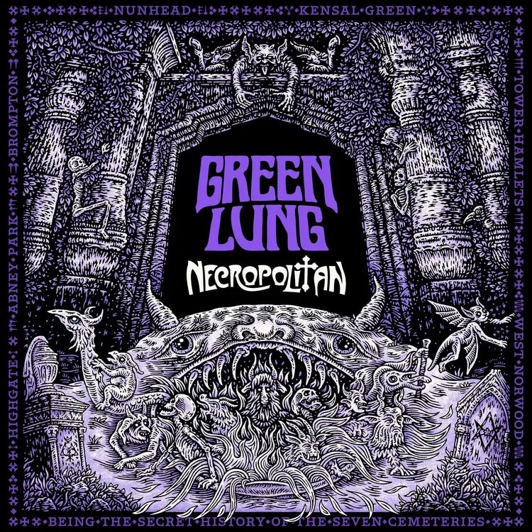PRE-ORDER: Green Lung "Necropolitan" LP (Indie Exclusive Midnight Sparkle/Starlight Vinyl)