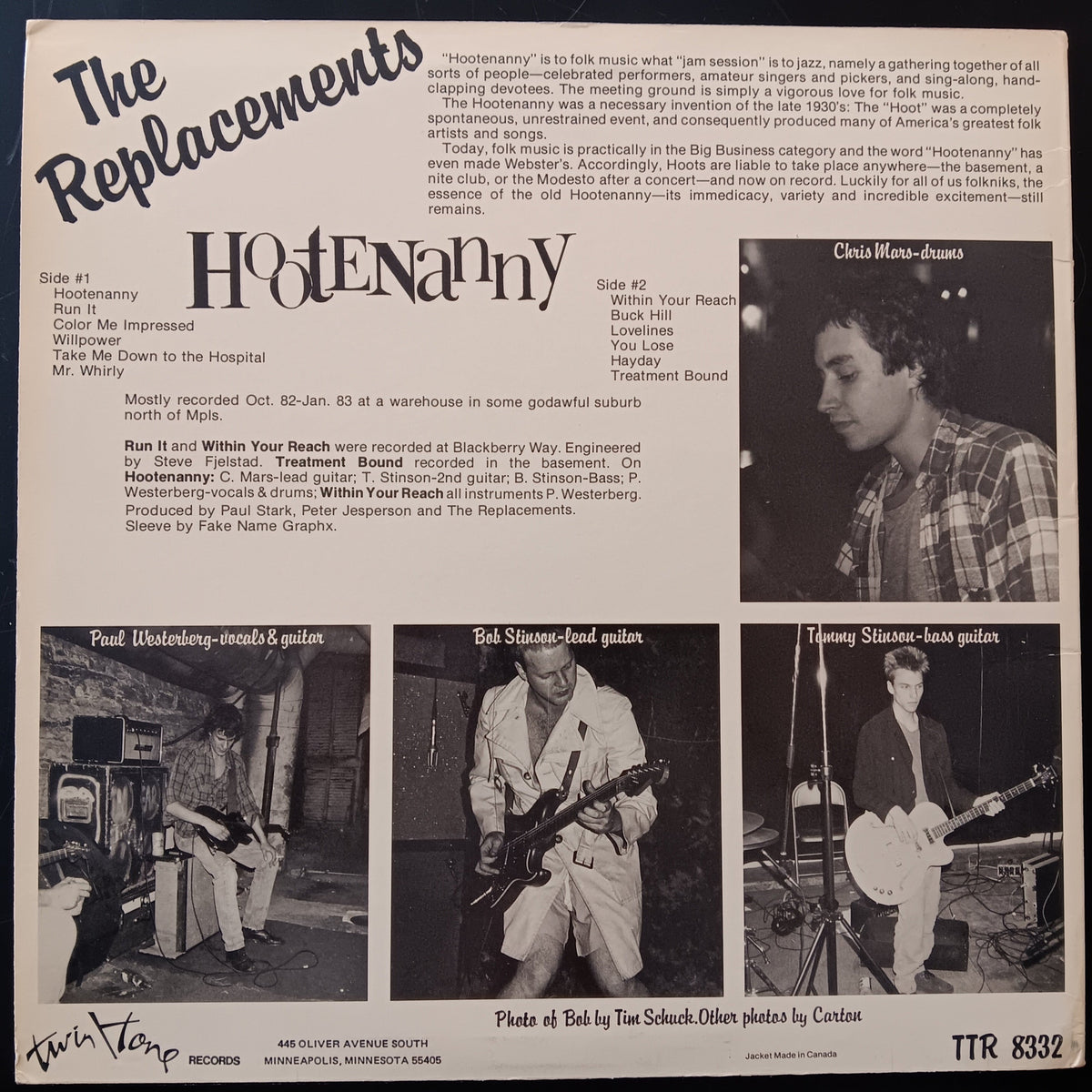 [Used LP] Replacements, The / Hootenany
