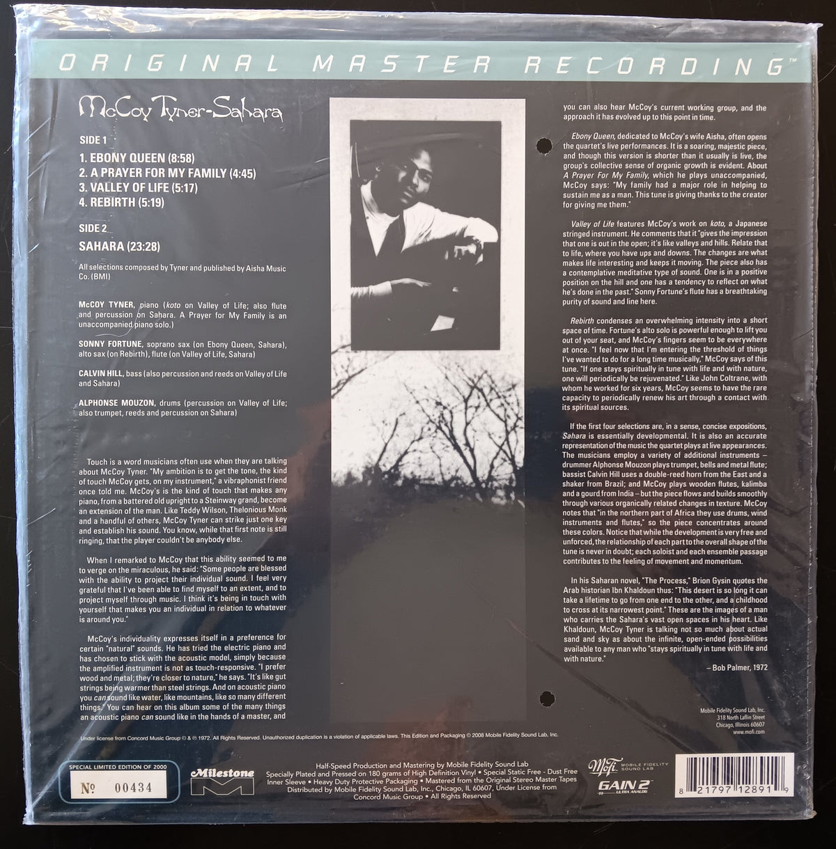 [Used LP] Tyner, McCoy / Sahara [MFSL]