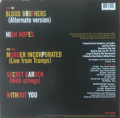 [Used LP] Springsteen, Bruce / Blood Brothers