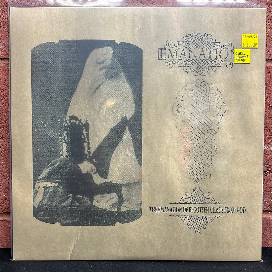 Used Vinyl: Emanation "The Emanation Of Begotten Chaos From God" 2xLP (Clear with white vinyl)