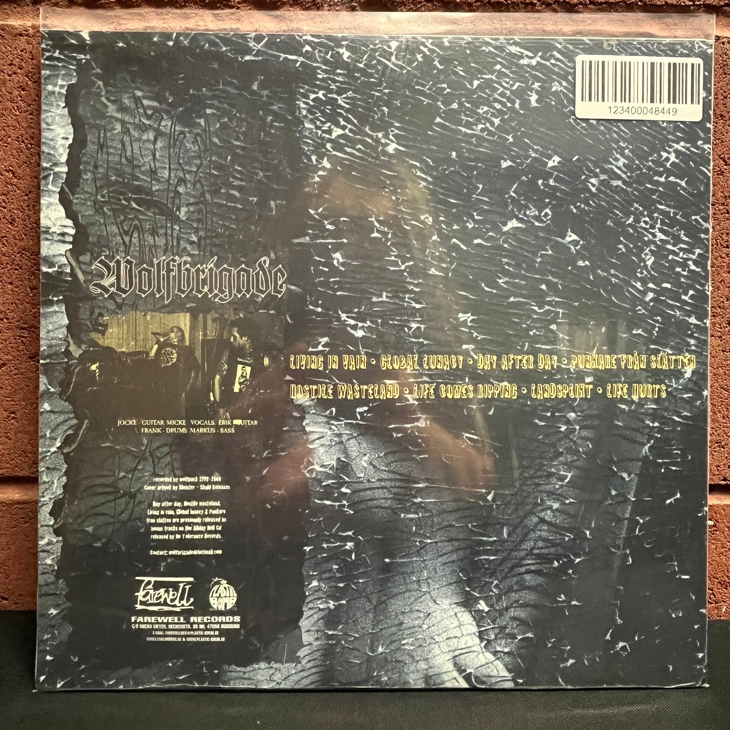 Used Vinyl: Wolfbrigade "Wolfpack Years" 10" (Sealed)