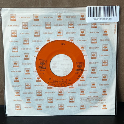 Used Vinyl: Masaki Ueda "Osaka Bay Blues / Night Train To The Sky" 7" (1982 Japanese Press)