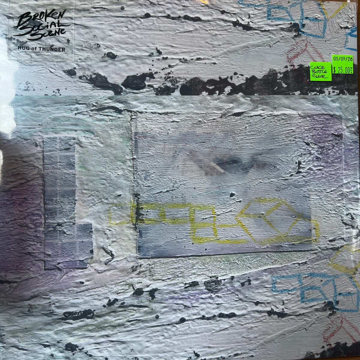Used Vinyl: Broken Social Scene ‎"Hug Of Thunder" 2xLP (2017 Press - Coke Bottle Clear Vinyl)