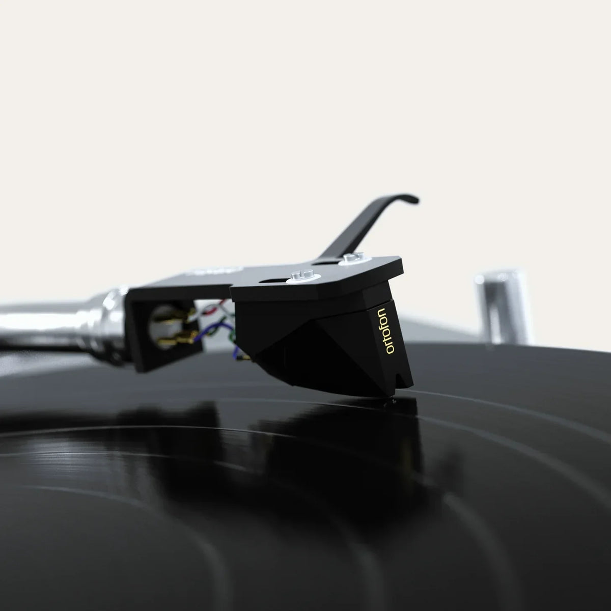 Ortofon - 2M Black MM Cartridge Mounted on SH-4 Headshell