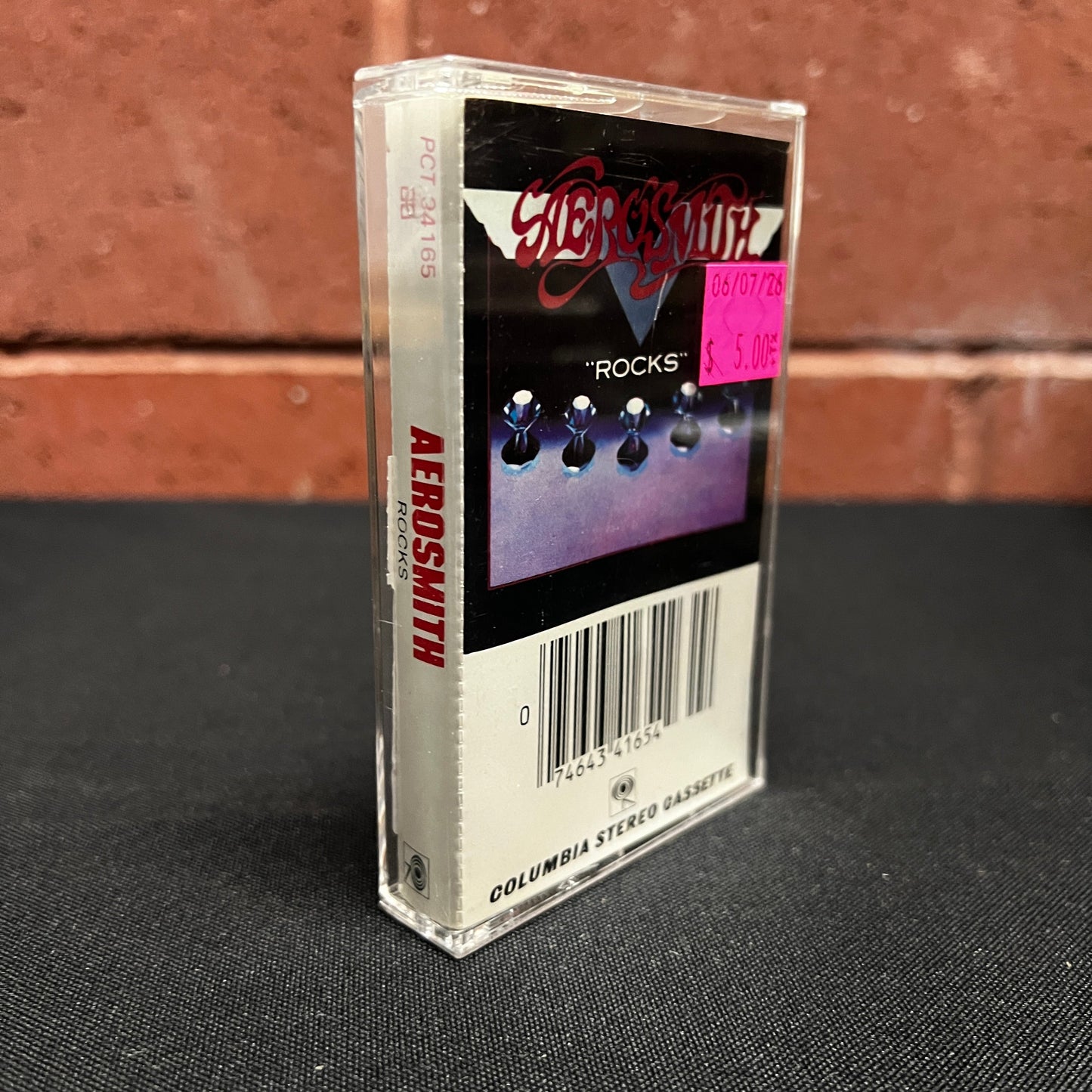Used Cassette: Aerosmith "Rocks" Tape