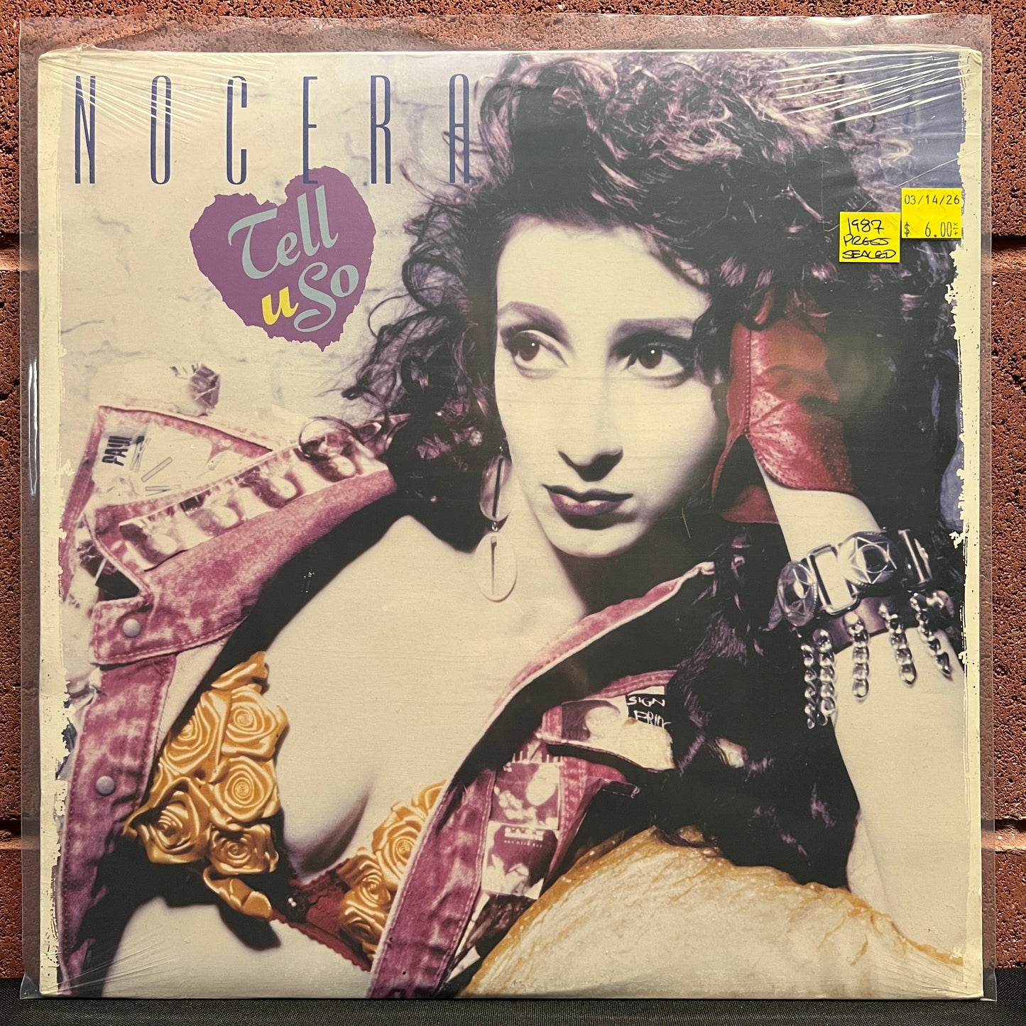 Used Vinyl: Nocera ‎"Tell U So" 12" (1987 Press - Sealed)