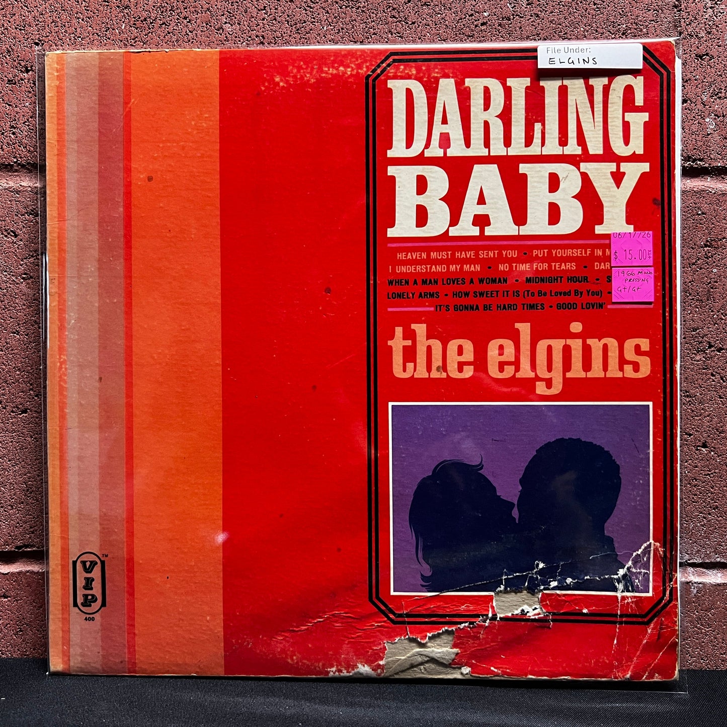 Used Vinyl: Elgins "Darling Baby" LP (1966 Hollywood pressing)