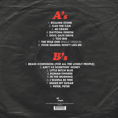 Suzi Quatro "A's & B's" LP (Red Vinyl)