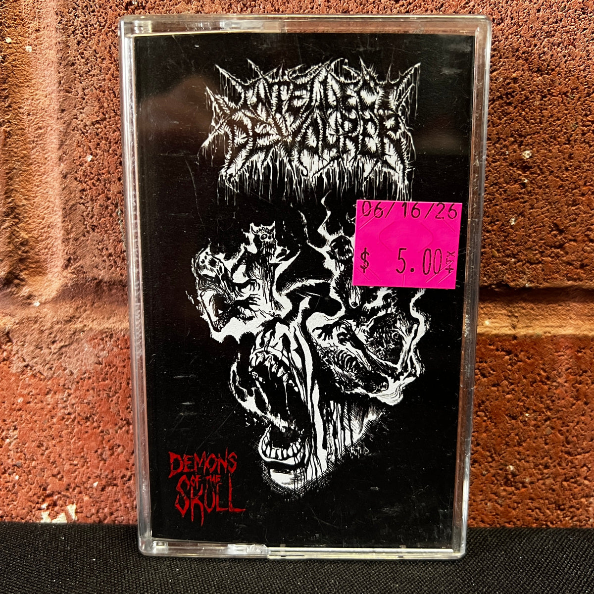 Used Cassette: Intellect Devourer "Demons of the Skull" Tape