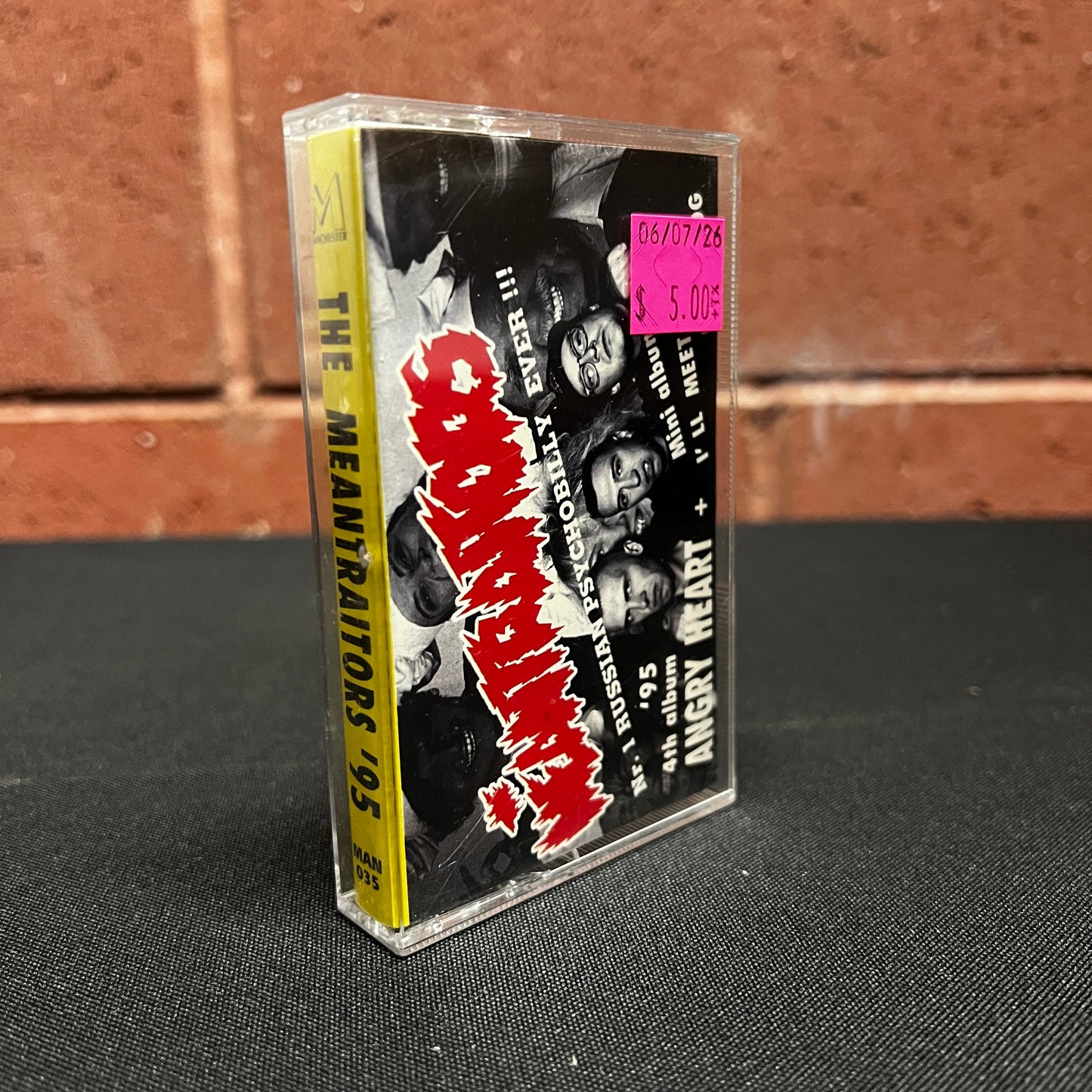 Used Cassette: The Meantraitors '95 "Angry Heart" Tape