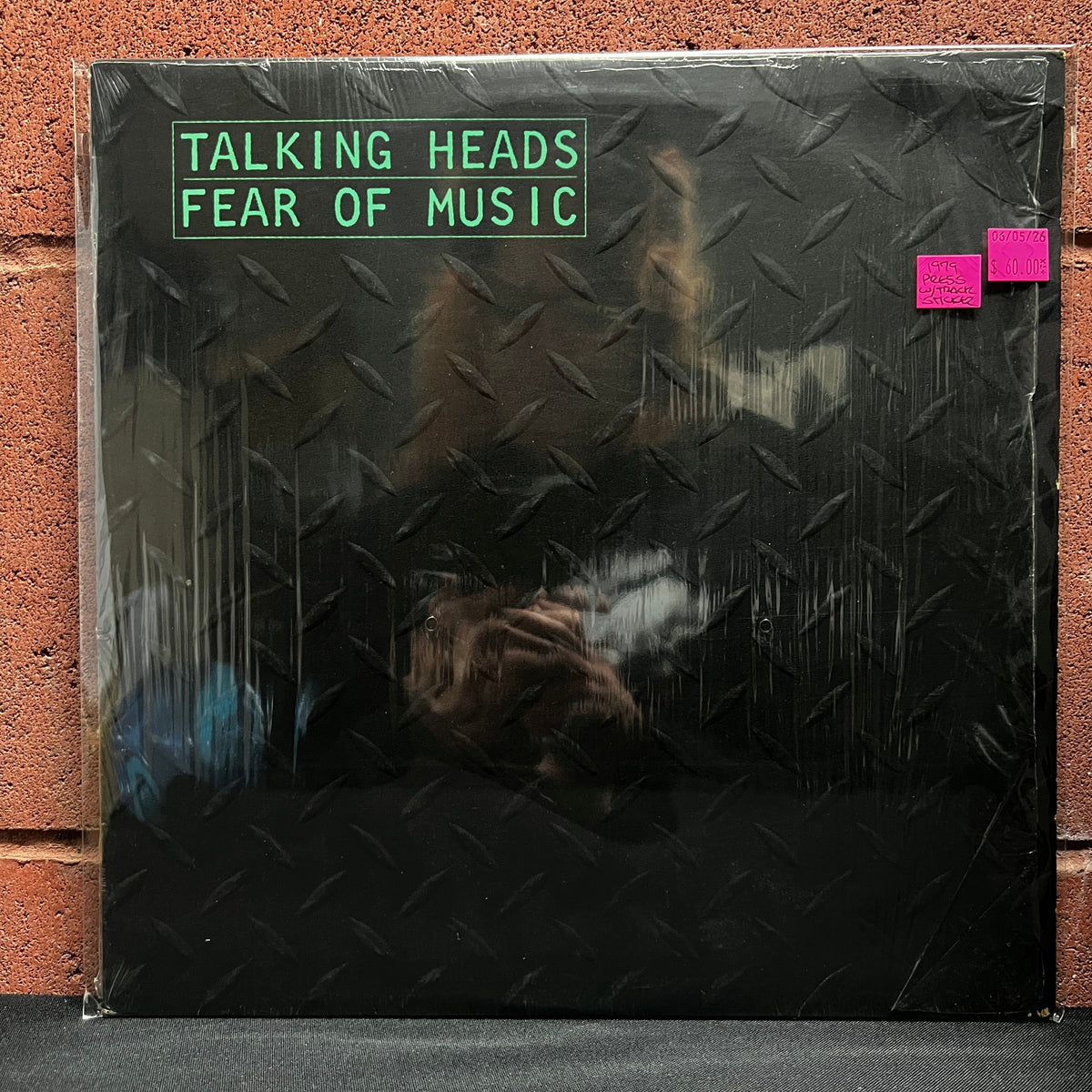 Used Vinyl: Talking Heads "Fear Of Music" LP (1979 US Press In Shrink w/ Sticker)