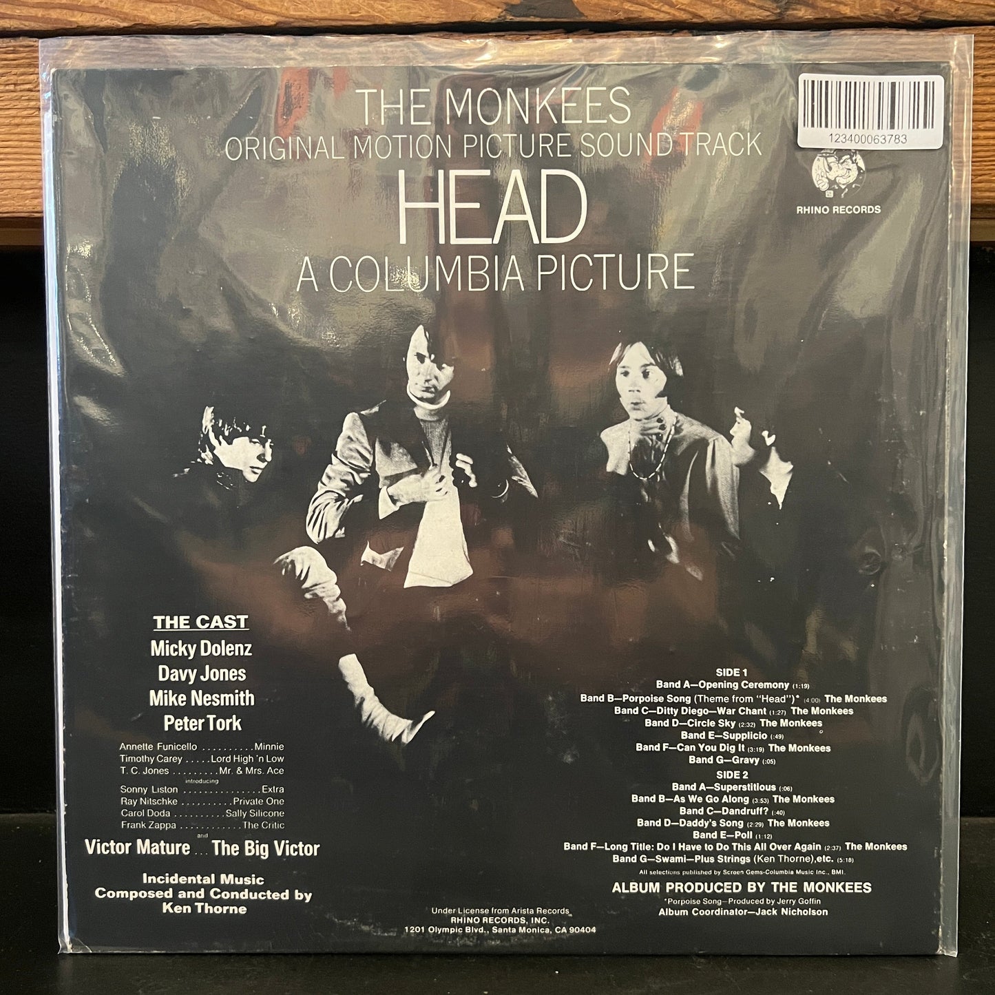 Used Vinyl: The Monkees "Head" LP (1985 Press)