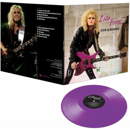 Lita Ford - Live & Deadly - LP