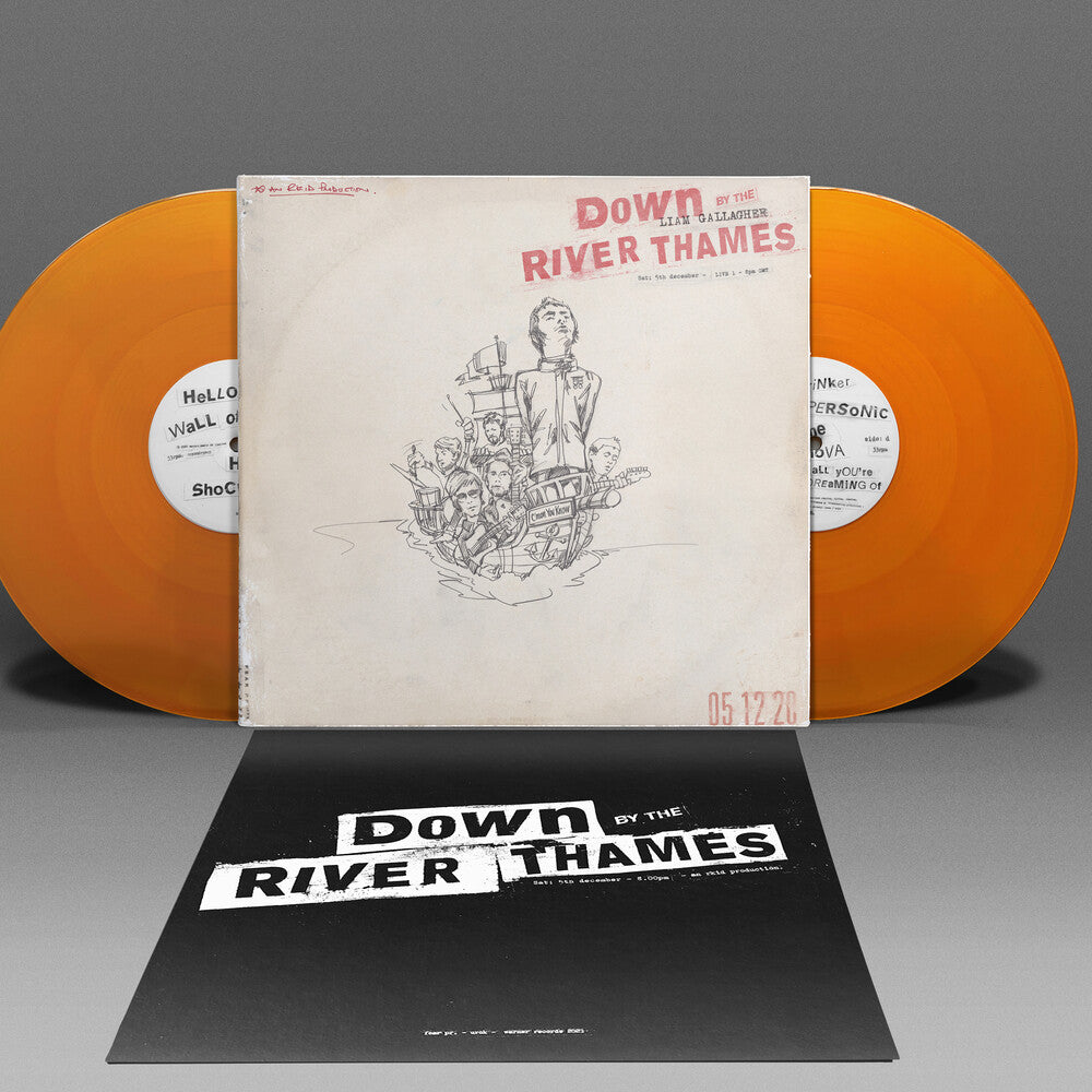 Gallagher, Liam/Down By The River Thames (Orange Vinyl) [LP]