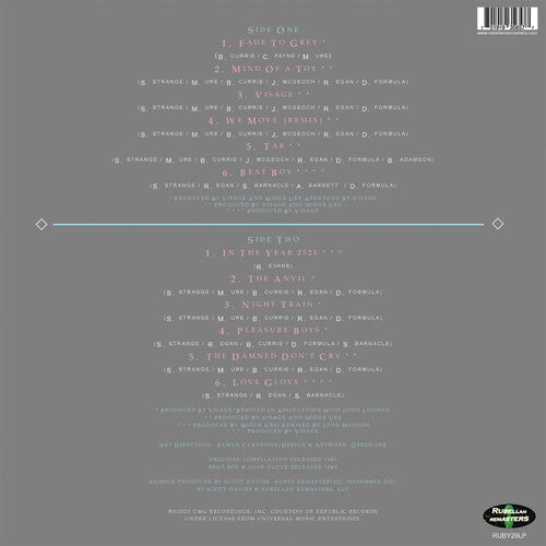 Visage - Fade To Grey: The Singles Collection - LP