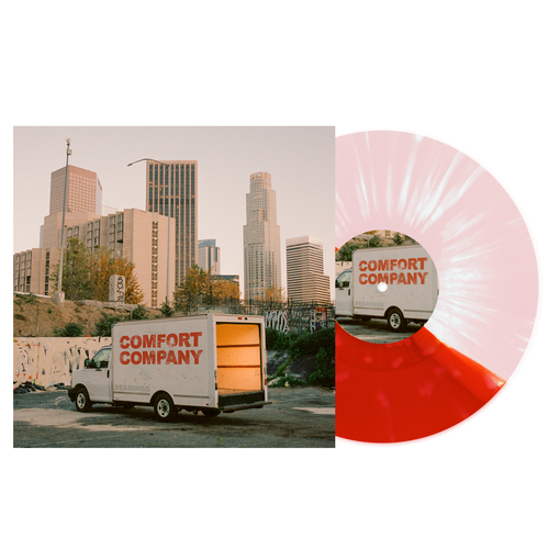 Bearings/Comfort Company (Half Baby Pink/Half Red With White Splatter Vinyl) [LP]