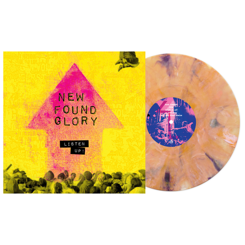 New Found Glory/Listen Up! (Tropical Sunset Deluxe Marble Vinyl) [LP]