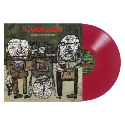 Quicksand/Manic Compression (Open Heart Red Vinyl) [LP]