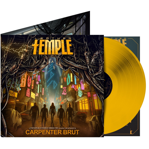 Carpenter Brut/Leather Temple (Indie Exclusive Gold Vinyl) [LP]