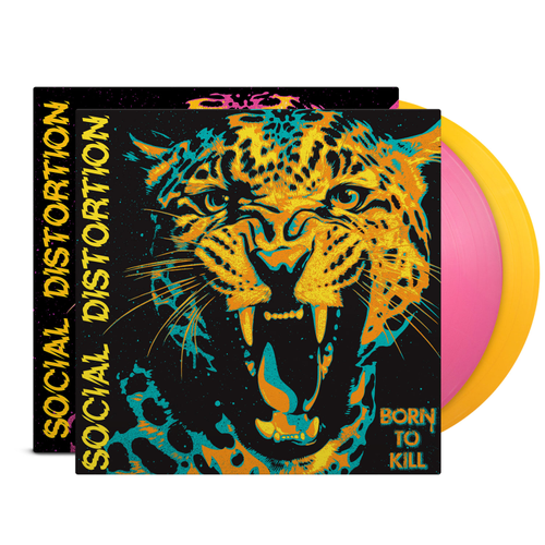Social Distortion/Born To Kill (Indie Exclusive Pink & Yellow Vinyl) [LP]