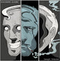 Knocked Loose/Laugh Tracks (Bone with Rainbow Splatter Vinyl) [LP]