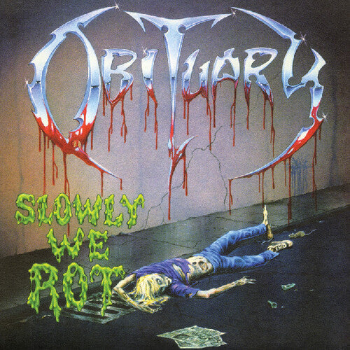 Obituary/Slowly We Rot (Expanded - Corpse Blue With Blood Splatter Vinyl) [LP]