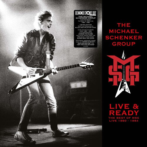 Schenker, Michael Group/Live & Ready: The Best Of MSG Live 1980-1984 (Splatter Vinyl) [LP]