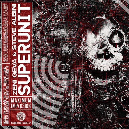 Zeni Geva & Steve Albini/Superunit: Maximum Implosion (Red & Random Vinyl) [LP]