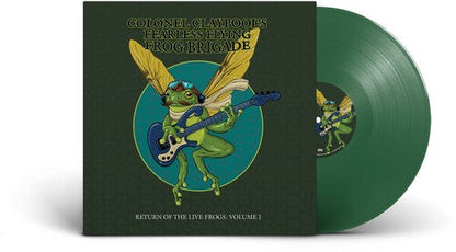 Colonel Claypool's Fearless Flying Frog Brigade "Return of The Live Frogs: Volume I" LP (Green)