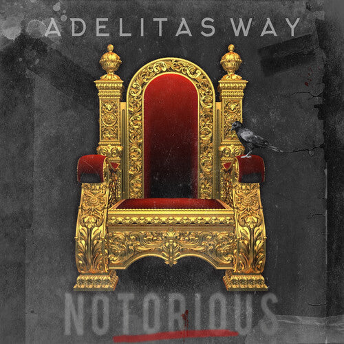 PRE-ORDER: Adelitas Way "Notorious" LP (Gold Metallic Vinyl)