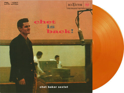 PRE-ORDER: Chet Baker "Chet Is Back!" LP (Limited Edition 180 Gram Orange Vinyl) [Import]