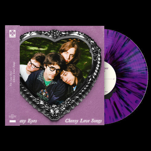 PRE-ORDER: Lazy Eyes "Cheesy Love Songs" LP (180g Purple/Black Splatter Vinyl)
