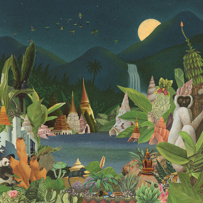 PRE-ORDER: Monster Rally "Echoes of the Emerald Sands" LP (Tigerlily Orange Vinyl)