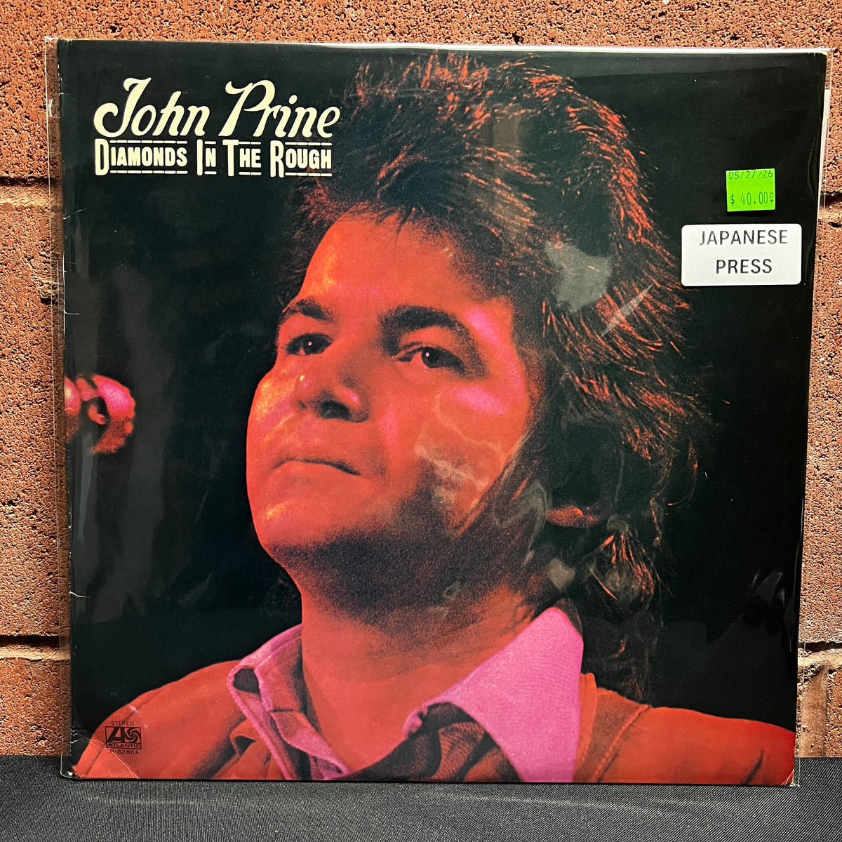 Used Vinyl: John Prine "Diamonds In The Rough" LP (1972 Japanese Issue)