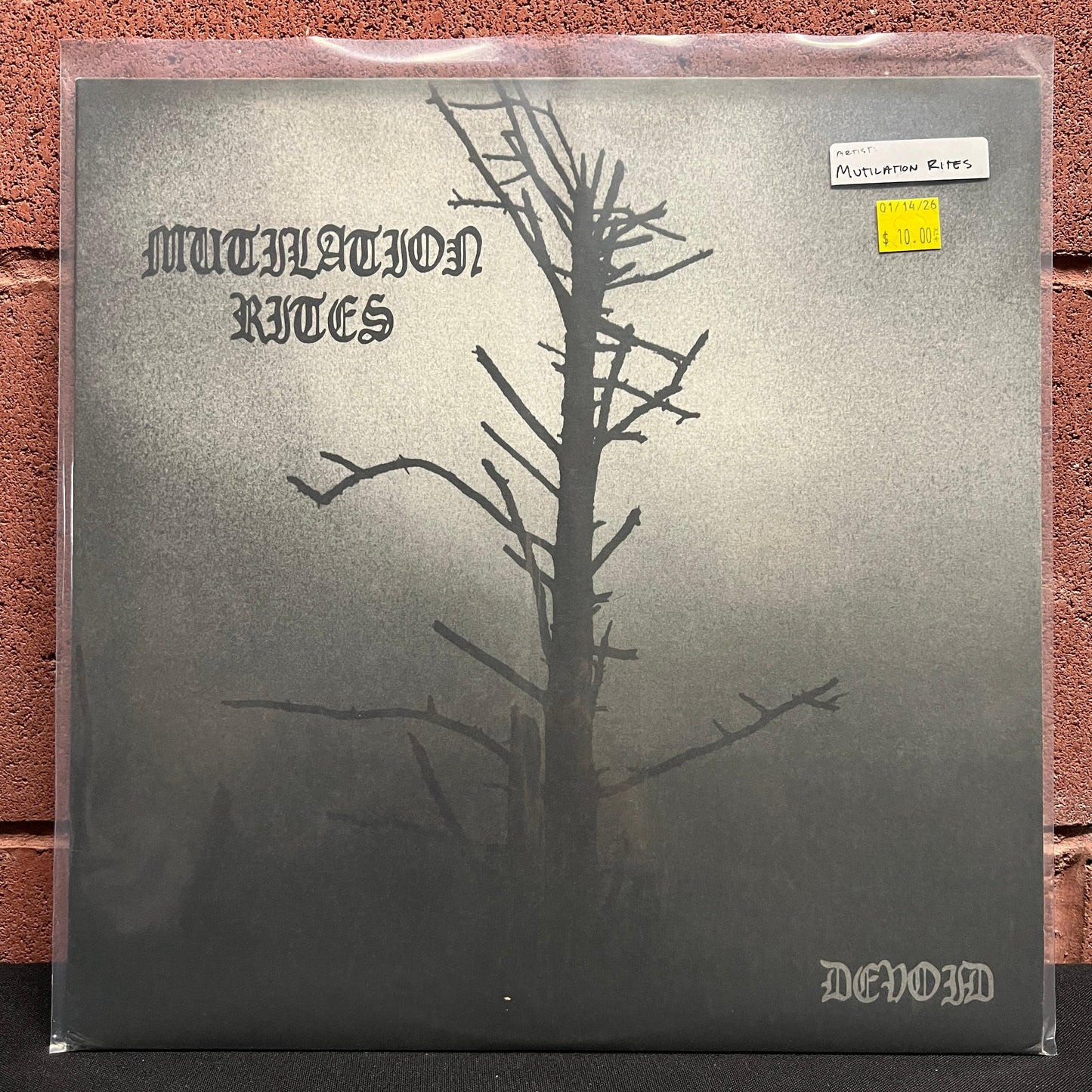 Used Vinyl: Mutilation Rites "Devoid" LP