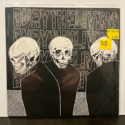 Used Vinyl: Bury The Living "S/T" 7" (Blue Vinyl)