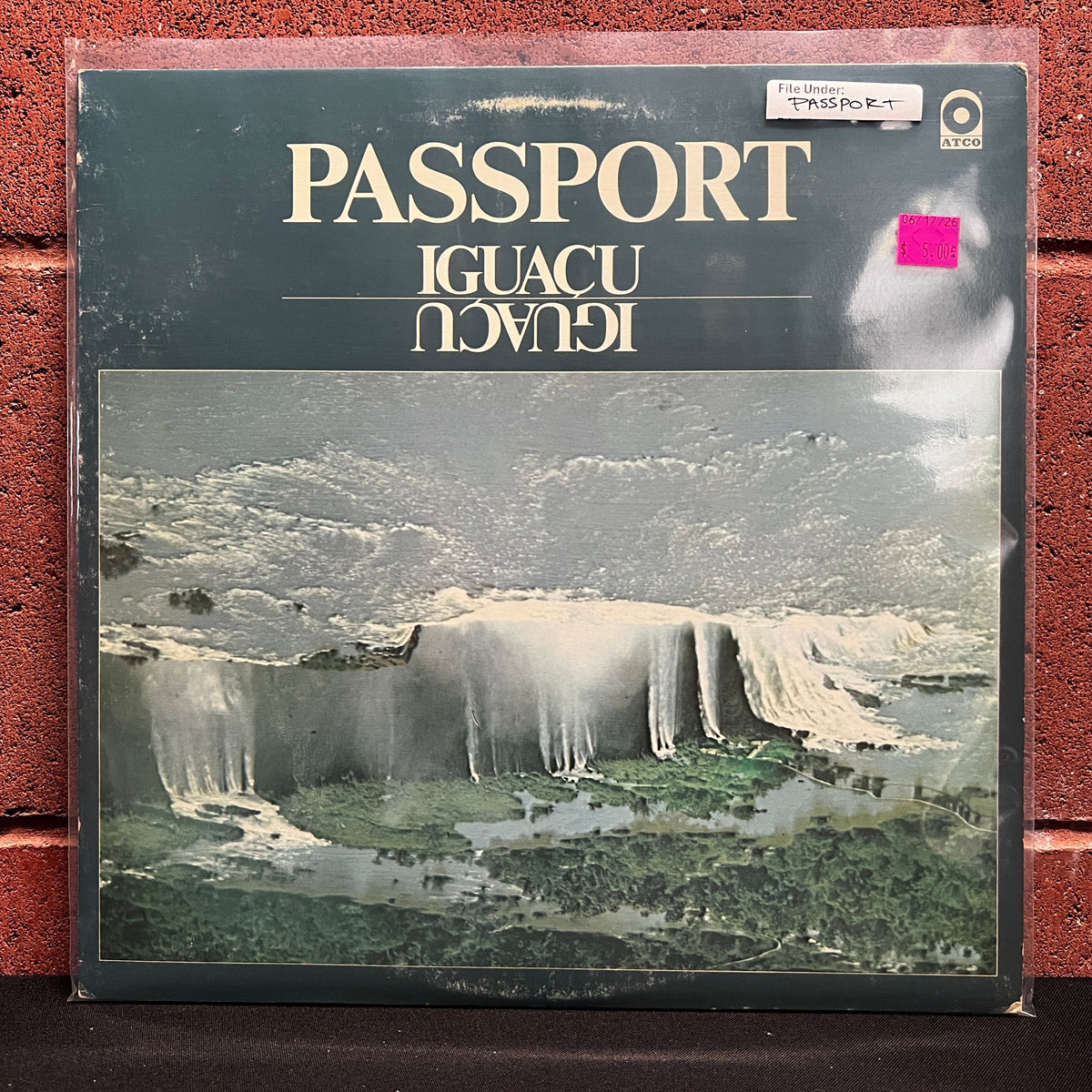 Used Vinyl: Passport ‎"Iguacu" LP (1977 pressing)
