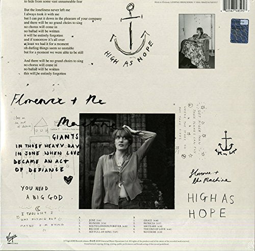 Florence & The Machine/High As Hope [LP]