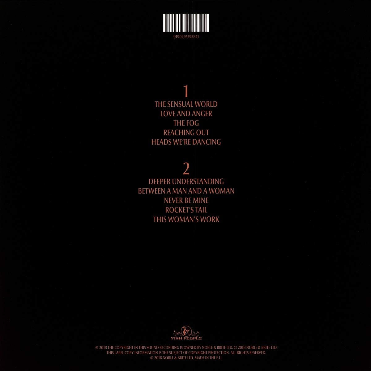 Bush, Kate/The Sensual World [LP]