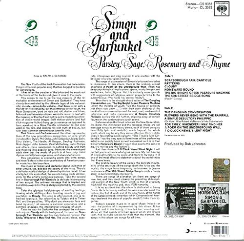 Simon & Garfunkel/Parsley, Sage, Rosemary And Thyme [LP]