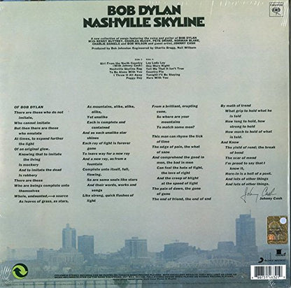 Dylan, Bob/Nashville Skyline [LP]