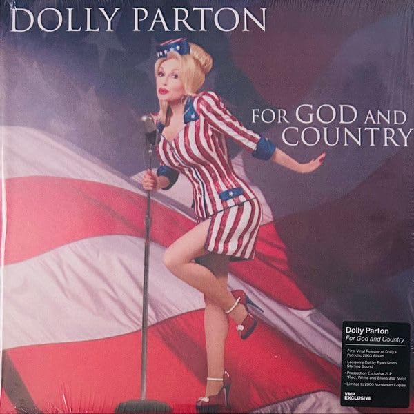 Parton, Dolly/For God And Country (VMP Red, White & Blue Vinyl) [LP]