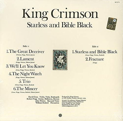 King Crimson/Starless And Bible Black [LP]