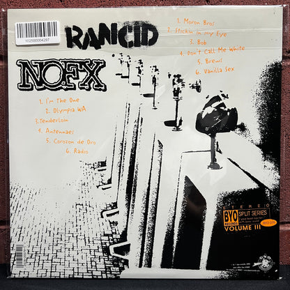 Used Vinyl: NOFX / Rancid "BYO Split Series / Volume III" LP (2002 Orange Cover)