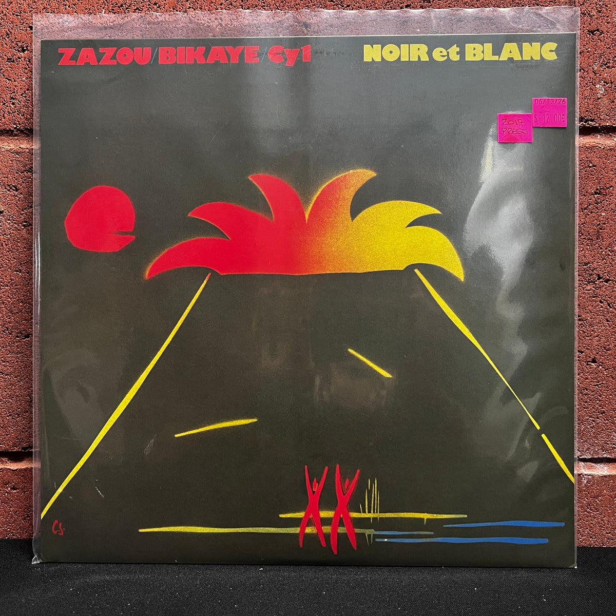 Used Vinyl: Hector Zazou, Bony Bikaye and CY1 ‎"Noir Et Blanc" LP (2017 Press)